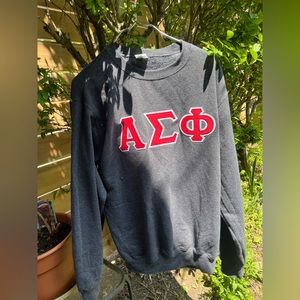 Fraternity ΑΣΦ Embroidered Sweatshirt